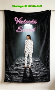 victorias secret angel gold perfume flannel sofa throw blanket V208